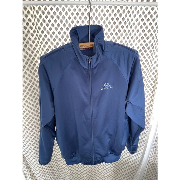 Vintage kappa tracksuit with zip up hidden logo in sleeves - Picture 7 of 7